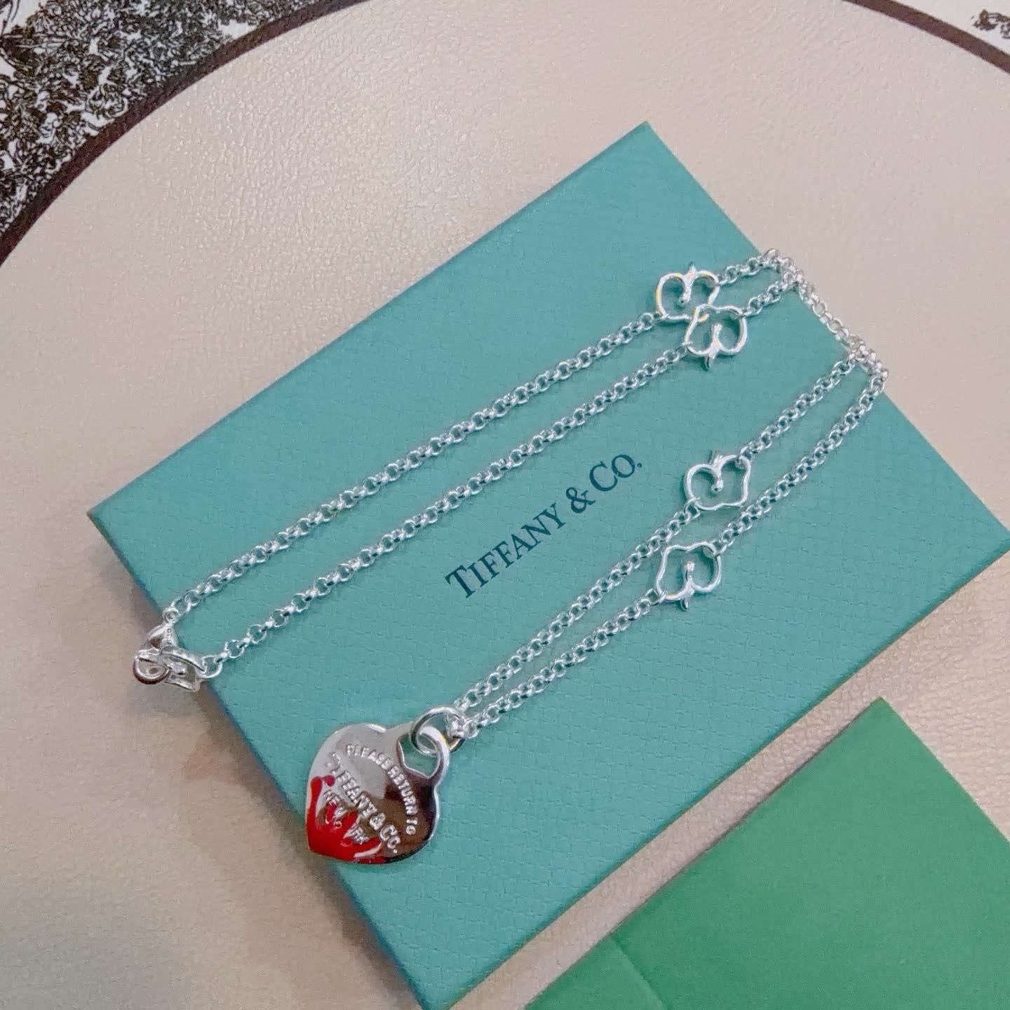 Tiffany & Co. Heart Tag Necklace